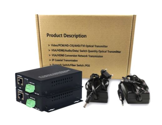Kit IP Ether pretvornika VDSL Pair CCTV