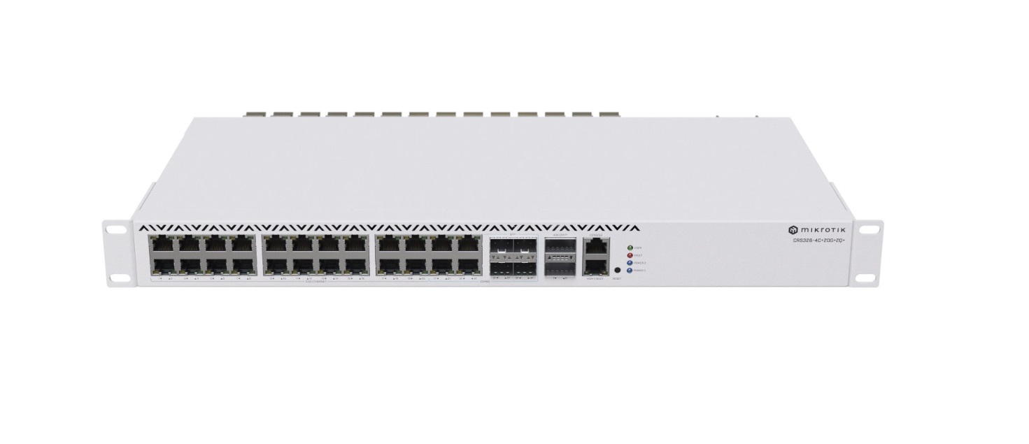 MikroTik Router CRS326-4C+20G+2Q+RM