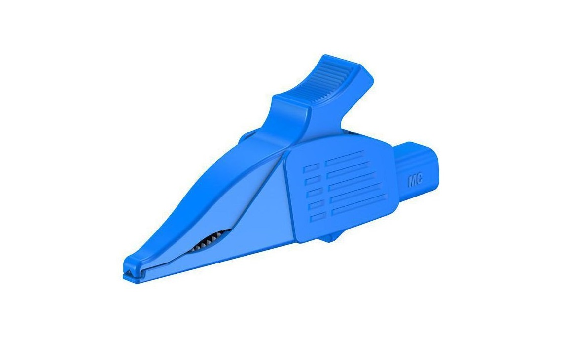 Krokodil sponka XDK-1033 CAT III Blue