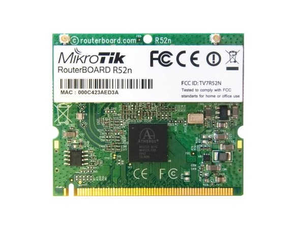 WiFi Mikrotik mPCI Card R52n