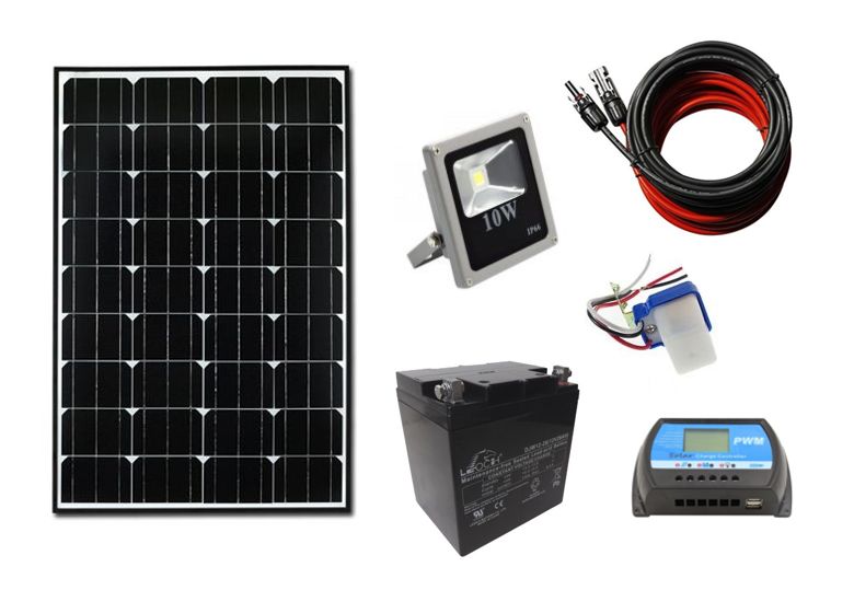 Solarni komplet vikend sistema 12V - 130W