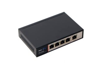 MaxLink Switch PSAF5 4xPoE 3af 60W