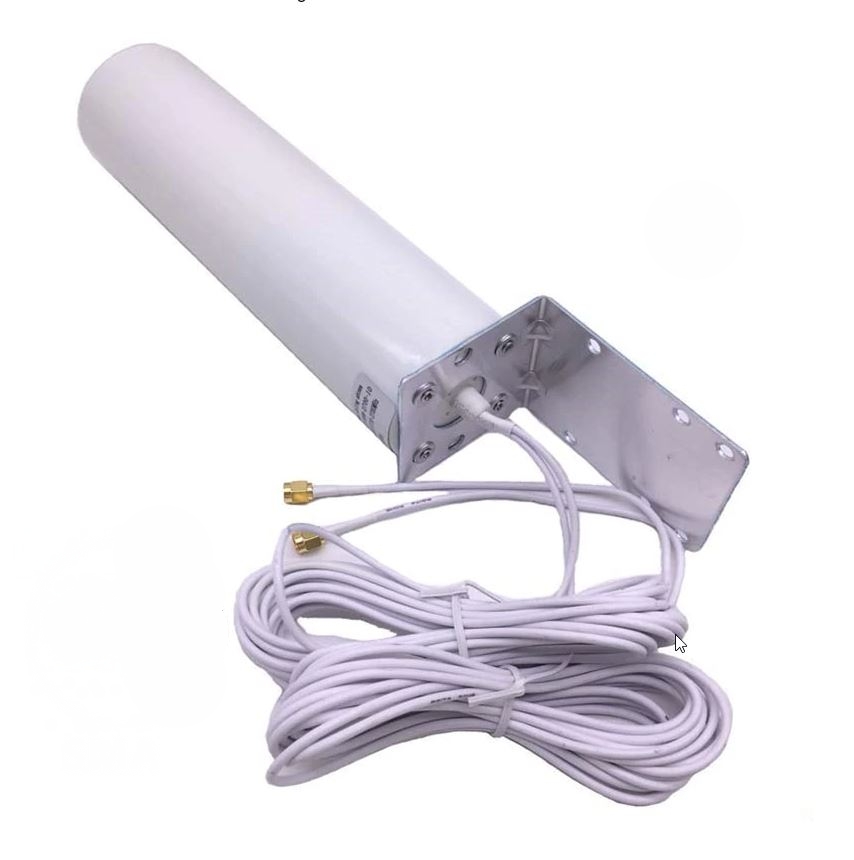 Mobilna Antena LTE/5G/WiFi MIMO 5dB 2xSMA