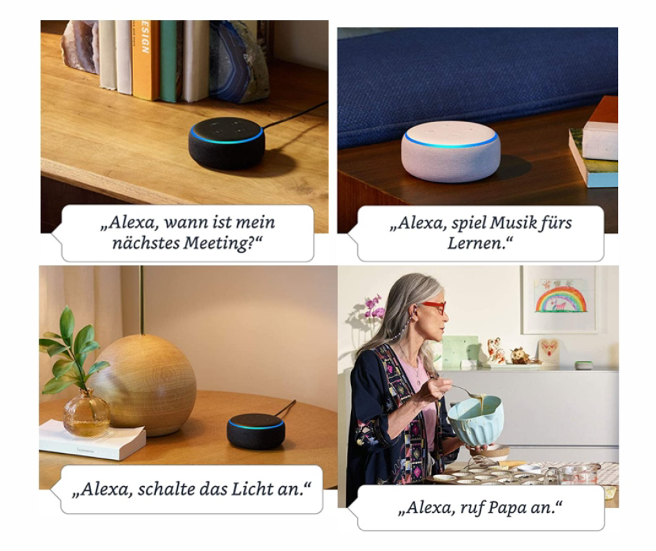 Smart zvočnik Amazon Alexa EchoDot 3.Gen