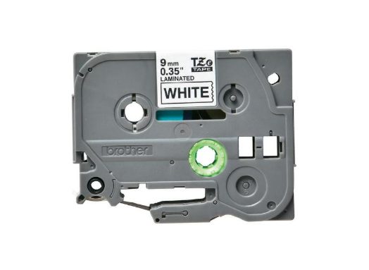 Brother laminated TZe221 9mm White