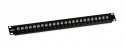 Patch Panel 19" 24x F-tye FeMale 1U