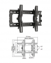 Signal LCD nosilec PLB-4N 23-50"