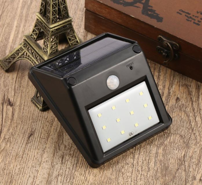 Solarna vrtna PIR lučka 12LED 2.2W