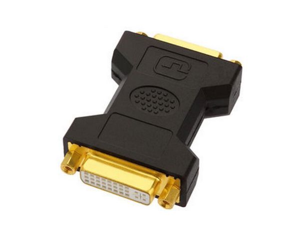 Adapter 2x DVI-DVI Female 24+5